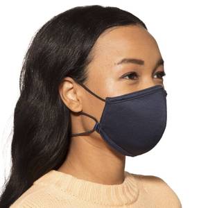 lot 20337 image: Copper Fit Unisex Never Lost Face Masks for Adults, Reusable Washable Fabric Mask, Copper Infused , 6 Pack - Retail $33