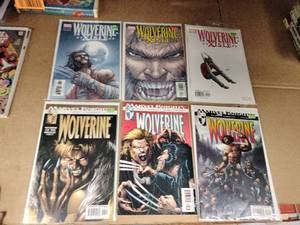 lot 61141 image: Set of 7 Comic Books (Marvel Wolverine, Venom)