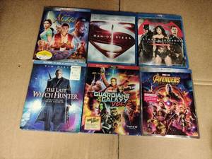 lot 61143 image: Set of 6 Blu-ray Movies