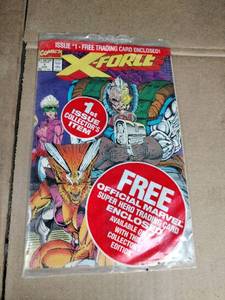 lot 61162 image: X-FORCE # 1 B (1st series) 1991 Marvel (fn-vf)