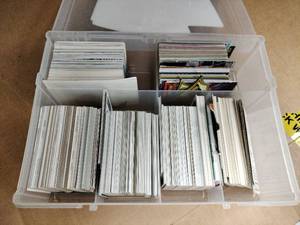 lot 61177 image: Box of Open Baseball and Sports Cards