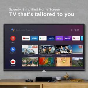 lot 61181 image: TCL 40 In. television with Wall Mount