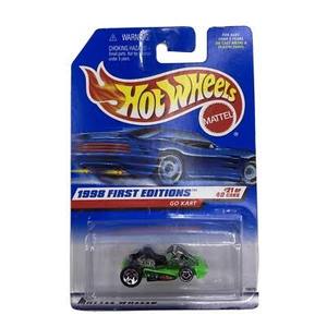 lot 61108 image: Hot Wheels 1998 First Editions Go Kart (#21 of 40, Collector #651)