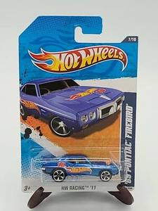 lot 61147 image: 2011 Hot Wheels 69 Pontiac Firebird from the HW Racing series