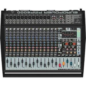 lot 61217 image: Behringer Europower PMP6000 20-channel powered audio mixer