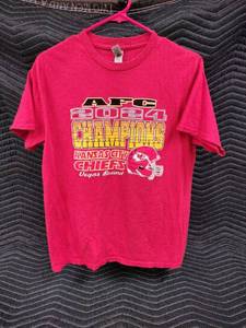 lot 1004 image: Kansas City Chiefs AFC Champions t-shirt - M