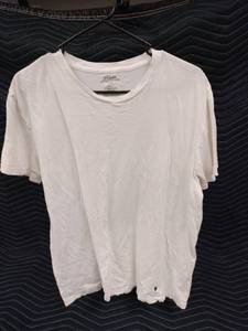 lot 1043 image: Polo Ralph Lauren white cotton crew-neck t-shirt - L