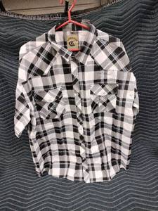 lot 1067 image: Coevals Club mens western pearl snap shirt - 3XL