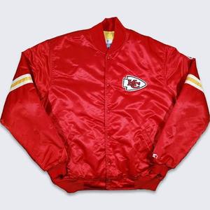 lot 1007 image: youth Kansas City Chiefs snap-front bomber jacket - 8