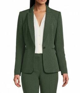 lot 1082 image: Preston & York lapel blazer - Olive Green - 18