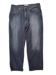 lot 1090 image: Levi Strauss Signature relaxed-fit dark wash denim jeans - W34L29