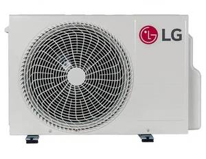 lot 7 image: Out door component LG DUALCOOL Inverter Cooling & Heating 18000 BTU 230V Box 2 of 2 - Retail $800