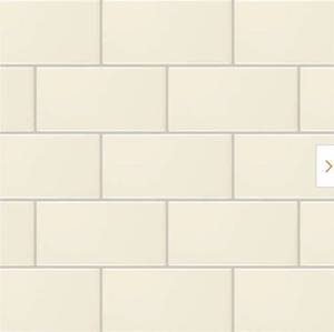 lot 19 image: Ivory matte Daltile Ceramic Wall Tile 3-in x 6-in x 532-in 12.50 sq ft - Retail $325