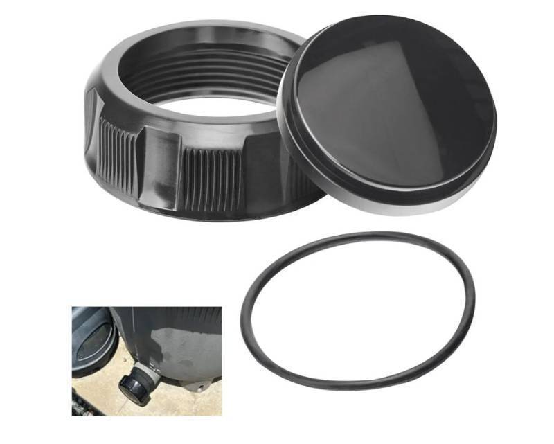 lot 37268 image: R0523000 Filter Drain Cap Assembly Compatible with Zodiac - Jandy DEV CV DEL CS CL CL340 CL460 CV460 CV580 DEV48 CS150 CS200 Series Pool Filter, R0523000 Drain Cap for Salt Cell Spa DE DEL48 DEL60 (Ring Gasket Not Included) - Retail $11