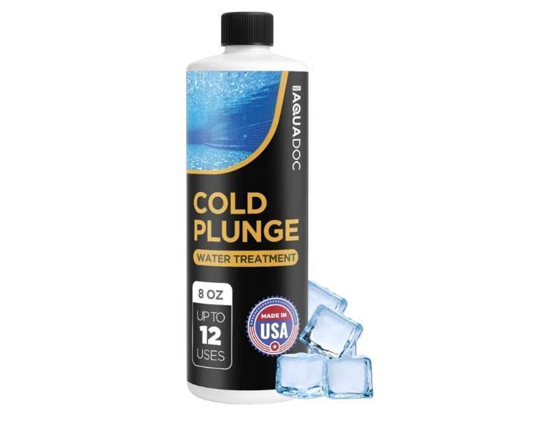 lot 16768 image: AquaDoc Cold Plunge Water Treatment - 8oz - Weekly Water Conditioner for Cold Plunge Tubs and Ice Baths - Helps Maintain Clear Looking Water - Made in USA - Retail $15