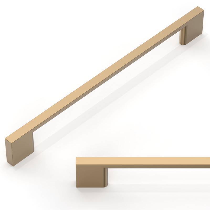 lot 35964 image: 10 Pack Champagne Bronze Cabinet Pulls 7.5 Inch(192mm) Kitchen Cabinet Handles Cabinet Hardware for Drawer Pulls - Retail $50