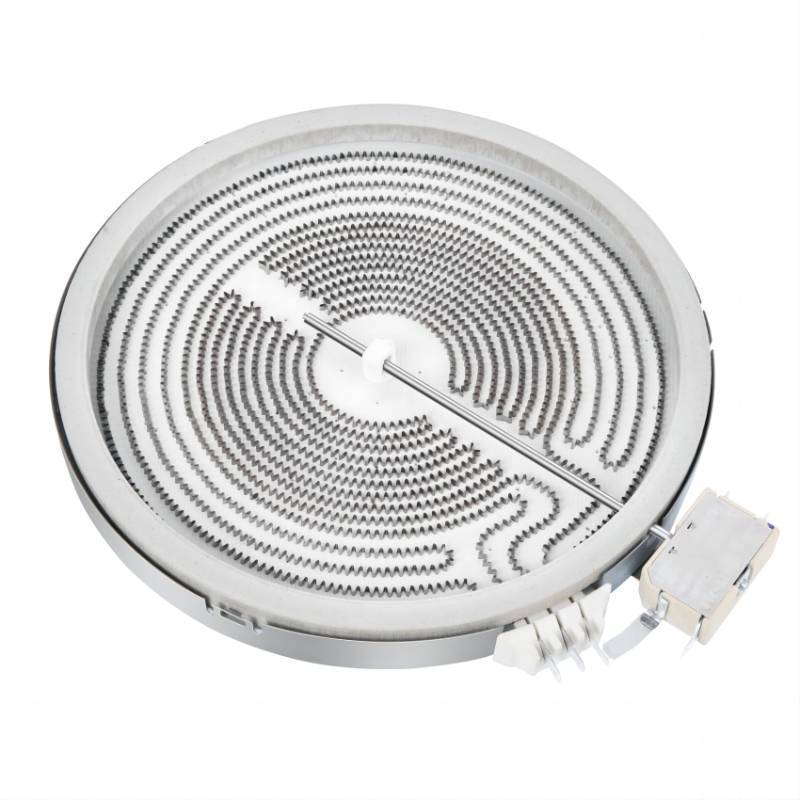 lot 44866 image: Upgrade 2512343818 191D5129P005 164D3871P001 9in Range Dual Radiant Element 164d3871p001 Compatible With GE Electric Stove Part Surface Radiant Element Replacement 2512343816 - Retail $41