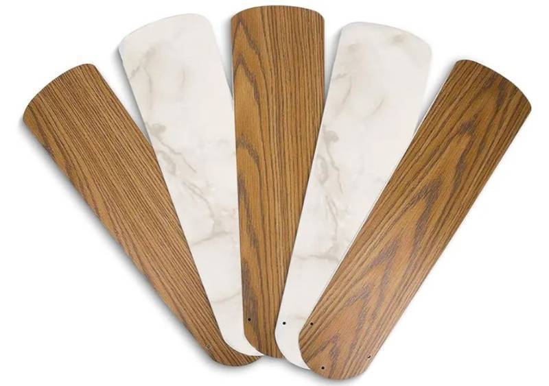 lot 46467 image: 16 Ceiling Fan Blades, Fan Replacement Blades For 42 Ceiling Fan, Fan Blades, Ceiling Fan Replacement Blades For Ceiling Fan,42Wooden Fan Blades(5pcs) - Retail $45