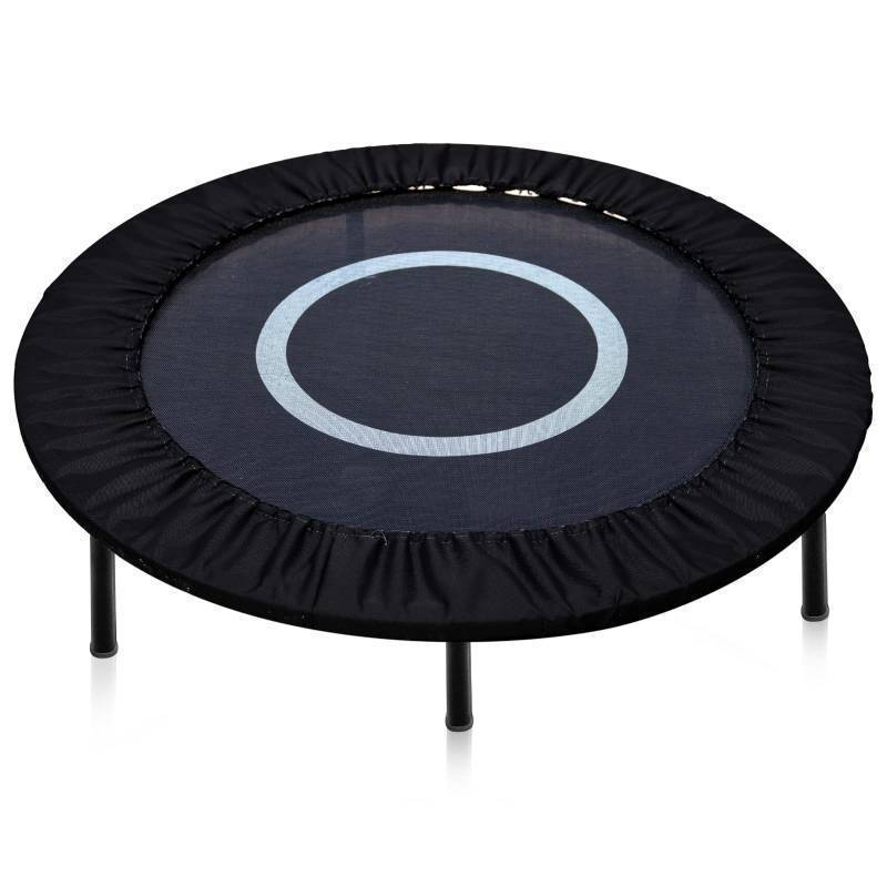 lot 62723 image: Trampoline Spring Cover Round Small Trampoline Replacement Safety Cover 600D Oxford Cloth Optional for Serviceable Waterproof Frame for Home(36 Inch-6 Hole,Black) - Retail $20