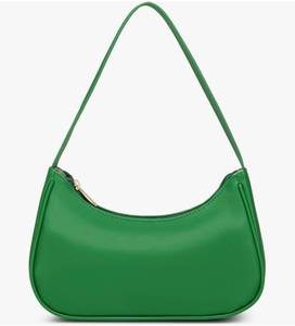 lot 46929 image: Shoulder Bags for Women Vegan Leather Hobo Sling Tote Handbag Retro Clutch Purse with Zipper Closure - Retail $30