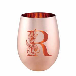 lot 46946 image: Monogrammed A��Z Initial Wine Glass, Personalized Gifts for Women, Mothers Day Birthday Gifts for Women Her Mom Wife Best Friend Sister - Retail $13