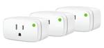 Eve Energy (Matter) 3 Pack Smart Plug, 100% Privacy, Automate Lights & appliances, Seamless Integration in Apple Home, Alexa, Google Home, SmartThings, Requires Thread Border Router - Retail: $121