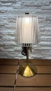 lot 26 image: BellHowell by design The Aurora Rechargeable Lamp w Touch Control