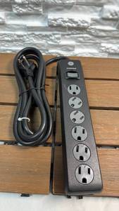 lot 40 image: GE Protected 6-Outlet Power Strip with Switch