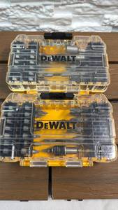 lot 47 image: DeWalt Screwdriver Bit Set With Storage Case
