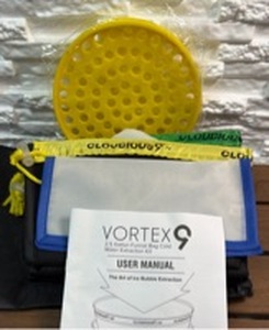 lot 81 image: Vortex 9 2.5 Gallon Funnel Bag Cold Water Extraction Kit