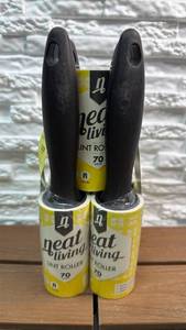 lot 88 image: Neat Living Lint Rollers 5 Pack 350 Sheets