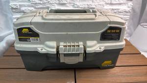 lot 210 image: Plano One Tray Box Fishing Tackle Storage with Accessories