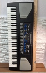 lot 241 image: Techno-Beat 54 Key Electronic Keyboard