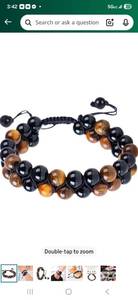 lot 201 image: Cikuvlu Triple Protection Bracelet