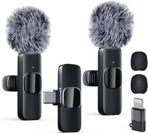 lot 20533 image: Labstandard Wireless Lavalier Microphone for iPhoneiPad - Noise Reduction