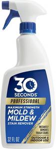 lot 20535 image: 30 SECONDS Pro Mold & Mildew Stain Remover, Scrub-Free Formula, 32 oz