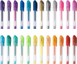 lot 20554 image: 24 Pack Mini Glitter Gel Pen,Tiny Pens for School,Office and Home  (1)