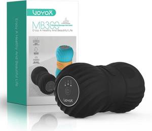 lot 20584 image: VOYOR-HEALTH Vibrating Peanut Massage Ball, Deep Tissue Roller, 4 Speeds