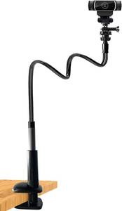 lot 20587 image: 30-Inch Webcam Stand with Thick Base Gooseneck Mount for C930eC930C920