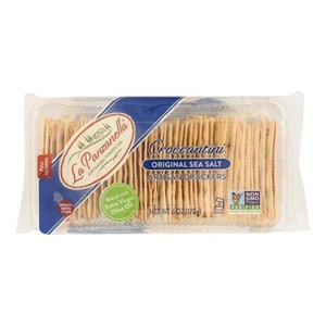 lot 20595 image: La Panzanella Mini Original Sea Salt Croccantini - Case of 36 oz