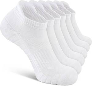 lot 20691 image: Uporee Low Cut Athletic Ankle Socks Breathable Anti-Blister 6 Pairs 6-9