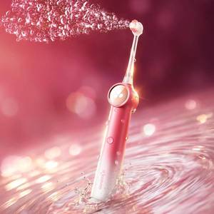 lot 20703 image: AirJet X5 Electric Toothbrush, Dentist Recommended, Tartar Removal, Pink