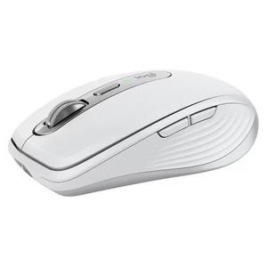 lot 20704 image: Logitech Wireless Optical Mouse, Pale Gray