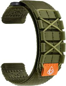 lot 20730 image: Bandletic 22mm Quick-Release Nylon Band  Hook & Loop, 316L Buckle, Venu 4