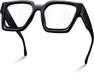 lot 20748 image: livho Oversized Eyewear Frame for Women and Men - Rectangle Computer Glasses