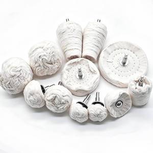 lot 20754 image: 12PCS Buffing Wheel Kit for Drill  For Metal, Stainless Steel, Chrome