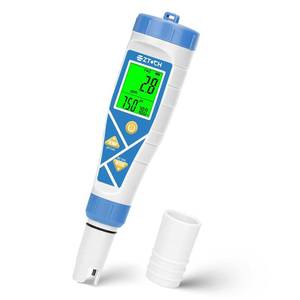 lot 20775 image: Pool pH & Chlorine Tester 8-in-1 Saltwater TDS EC ORP, Simul. pH & Temp