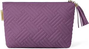 lot 20779 image: BAGSMART Makeup Bag with Tassel, Pouch 8.7 Slim 1.6 Fits Purses