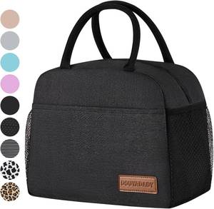 lot 20835 image: douyadady Lunch Bag & Box Insulated & Reusable  Spacious, Lightweight