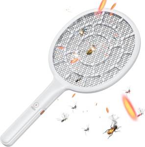lot 20882 image: YsChois Electric Fly Swatter Mosquito Racket, 3mm Mesh, AA Battery Operated
